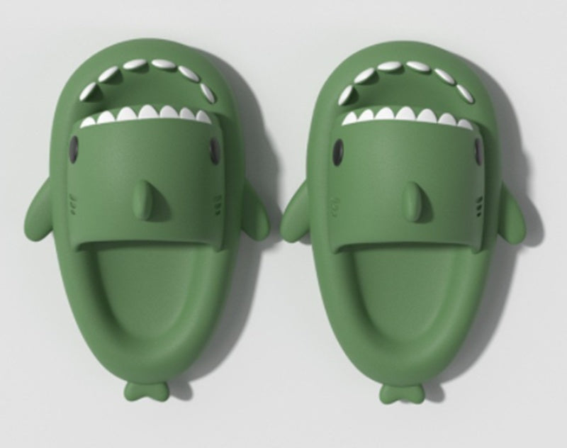 (Top Pick)Cartoon Shark Slippers  Cutes Soft Slipper Indoor Outdoor for Couples