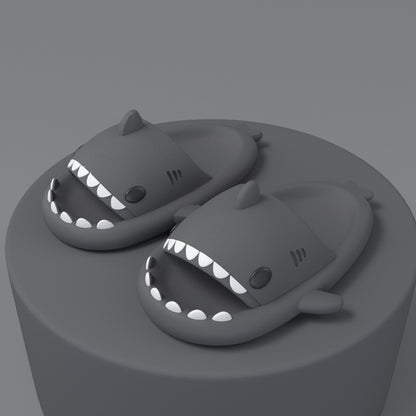 (Top Pick)Cartoon Shark Slippers  Cutes Soft Slipper Indoor Outdoor for Couples