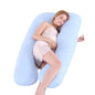 (New Arrival) Summer Sleeping Support Pillow For Pregnant Women U Shape Maternity Pillows Pregnancy Ice Silk