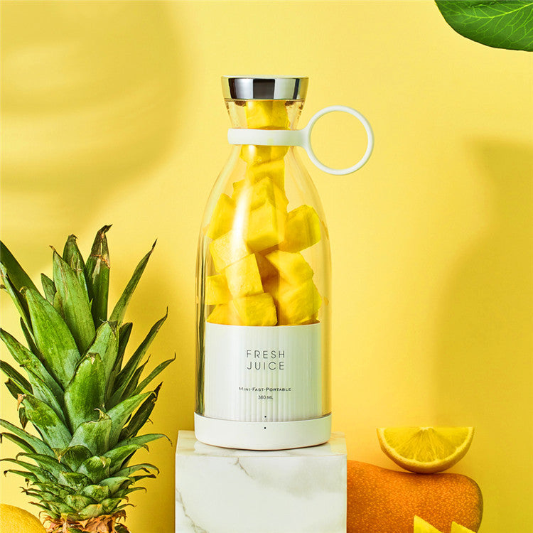 (Top Pick)350ML Electric Juicer Blender Mixer USB Rechargeable Machine Household Portable Blender Maker Cup Kitchen Tool Kit