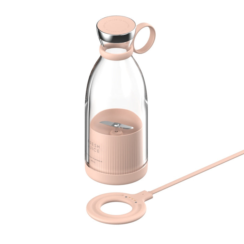 (Top Pick)350ML Electric Juicer Blender Mixer USB Rechargeable Machine Household Portable Blender Maker Cup Kitchen Tool Kit