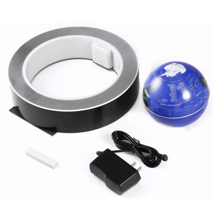 (Top Pick) Round LED World Map Floating Globe Magnetic Levitation Light Anti Gravity Magic