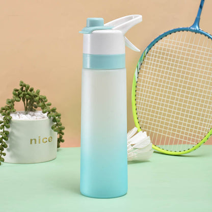 (New Arrival) Spray Water Bottle For Girls Outdoor Sport Fitness Water Cup Large Capacity Spray Bottle Drinkware Travel Bottles Kitchen Gadgets