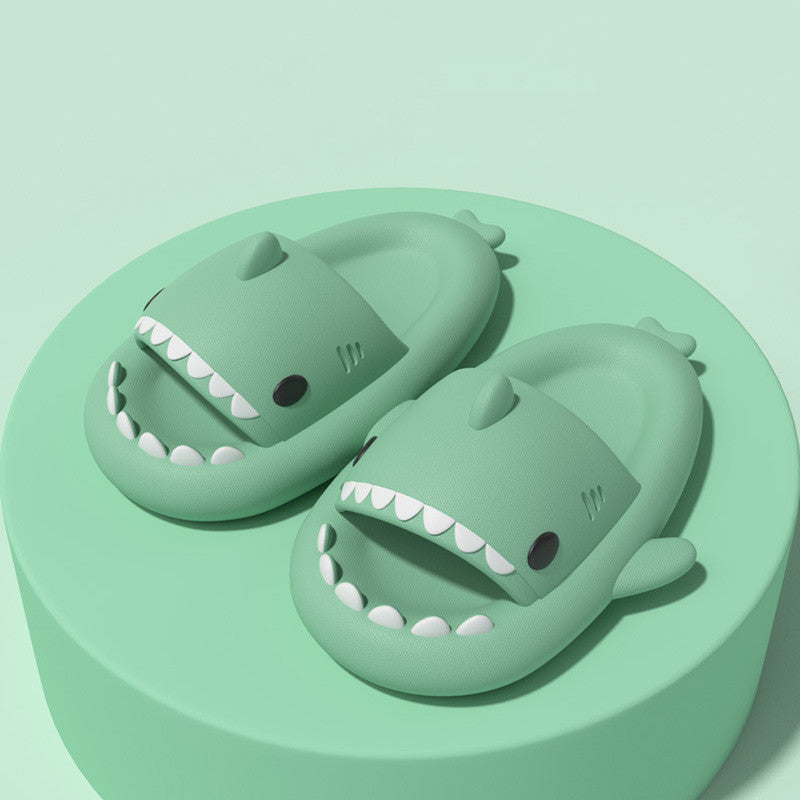 (Top Pick)Cartoon Shark Slippers  Cutes Soft Slipper Indoor Outdoor for Couples