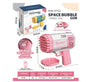 (Top Pick) Bubble Gun Rocket 69 Holes Soap Bubbles Machine Gun Shape Automatic Blower With Light Toys For Kids Pomperos