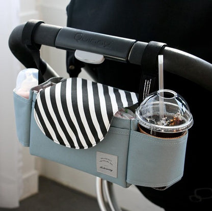 (New Arrival) Multifunction Baby Stroller Bag Organizer Maternity Nappy Bag Stroller Accessories Cup wheelchair bag