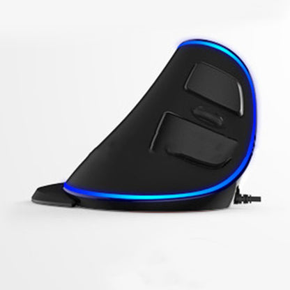 (New Arrival) Vertical Ergonomic Snail RGB Anti-Mouse Hand Wired Mouse