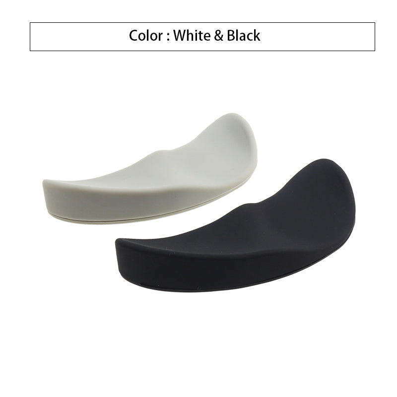 (New Arrival) Ergonomic Mouse Wrist Rest Mouse Pads Silicon Gel Non-Slip Streamline Wrist Rest Support Mat Computer Mouse Pad For Office Gaming PC Accessories