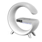 (New Arrival) New Intelligent G Shaped LED Lamp Bluetooth Speake Wireless Charger Atmosphere Lamp App Control For Bedroom Home Decor