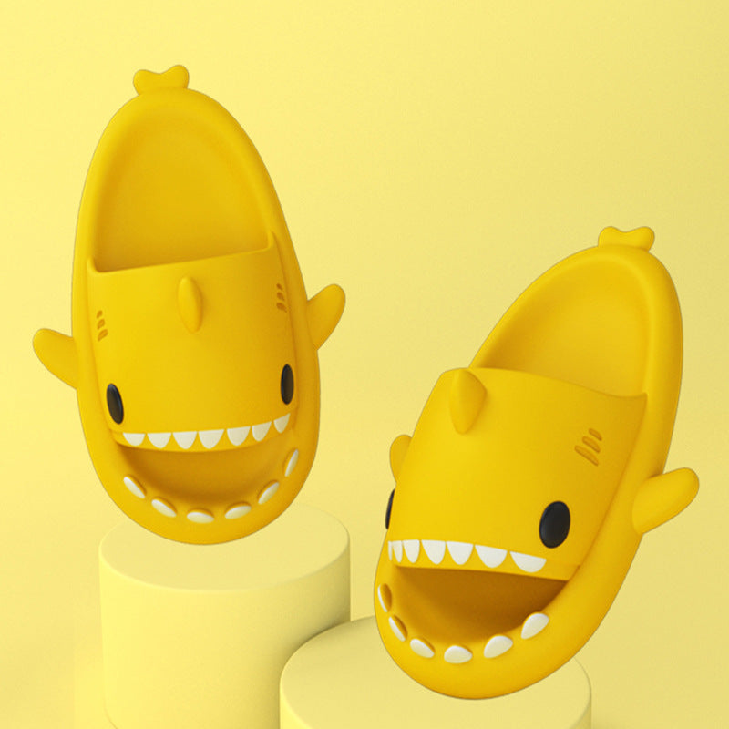 (Top Pick)Cartoon Shark Slippers  Cutes Soft Slipper Indoor Outdoor for Couples