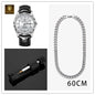 Leather Belt Men's Luxury Fashion Quartz Wrist Watch