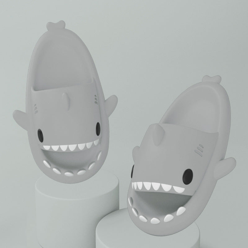 (Top Pick)Cartoon Shark Slippers  Cutes Soft Slipper Indoor Outdoor for Couples