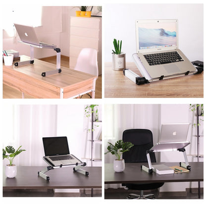 (New Arrival) Foldable Laptop Stand Ergonomic Desk Tablet Holder