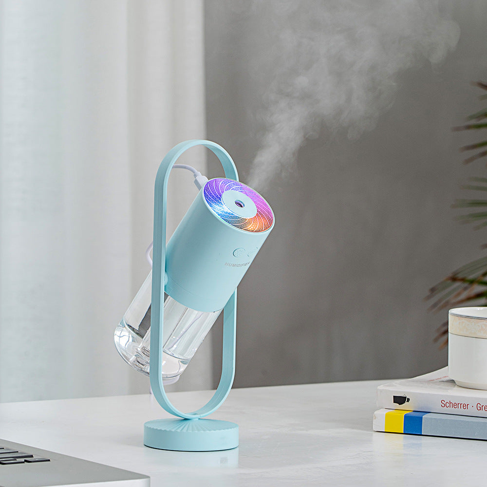 (Top Pick)Magic Shadow USB Air Humidifier For Home With Projection Night Lights Ultrasonic Car Mist Maker Mini Office Air Purifier