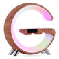 (New Arrival) New Intelligent G Shaped LED Lamp Bluetooth Speake Wireless Charger Atmosphere Lamp App Control For Bedroom Home Decor