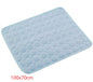 Pet Dog Cat Ice Silk Cold Nest Pad For Cooling In Summer
