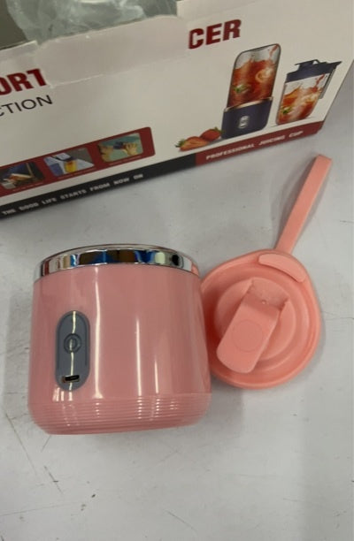 (New Arrival) blade Portable Blender Mini Juicer Cup Extractor Smoothie USB Charging Fruit Squeezer Blender Food Mixer Ice Crusher Portable Juicer Machine