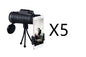 Compatible with Apple, Monocular Telescope Zoom Scope with Compass Phone Clip Tripod