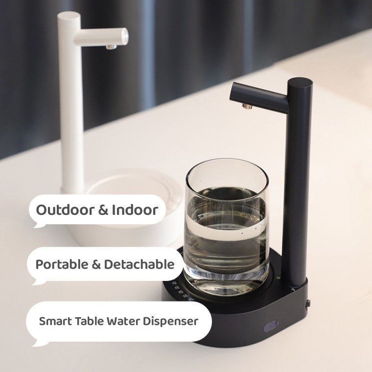(New Arrival) Desk Dispenser Electric Water Gallon Automatic Water Bottle Dispenser Rechargeable Water Dispenser