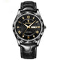 Leather Belt Men's Luxury Fashion Quartz Wrist Watch
