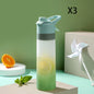(New Arrival) Spray Water Bottle For Girls Outdoor Sport Fitness Water Cup Large Capacity Spray Bottle Drinkware Travel Bottles Kitchen Gadgets