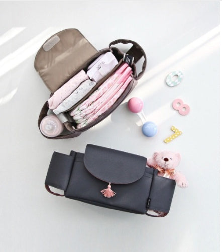(New Arrival) Multifunction Baby Stroller Bag Organizer Maternity Nappy Bag Stroller Accessories Cup wheelchair bag