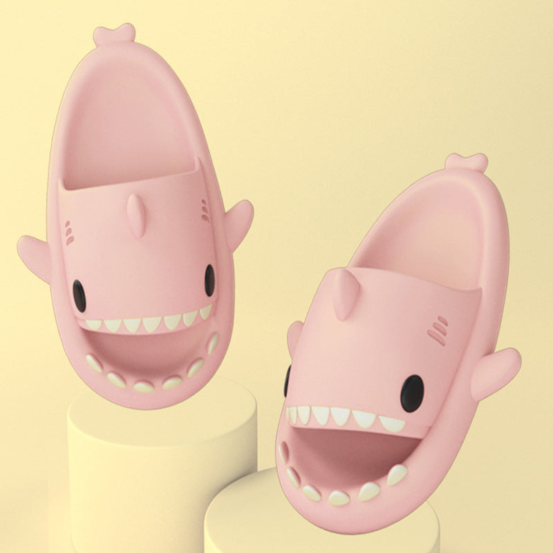 (Top Pick)Cartoon Shark Slippers  Cutes Soft Slipper Indoor Outdoor for Couples