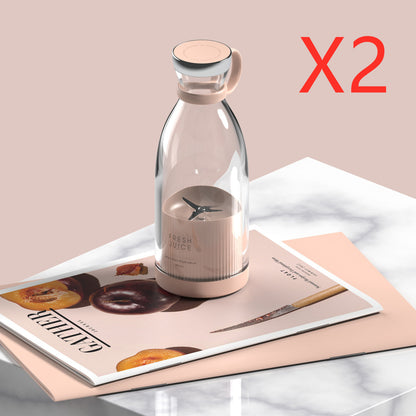 (Top Pick)350ML Electric Juicer Blender Mixer USB Rechargeable Machine Household Portable Blender Maker Cup Kitchen Tool Kit
