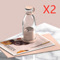 (Top Pick)350ML Electric Juicer Blender Mixer USB Rechargeable Machine Household Portable Blender Maker Cup Kitchen Tool Kit