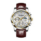 Multifunctional Men's Watch Luminous Waterproof Quartz Wrist Watch