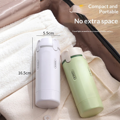 (New Arrival) 4 In 1 Travel Dispenser Portable Travel Bottles Leak Proof Leakproof Travel Container For Perfume Shampoo Conditioner Lotion