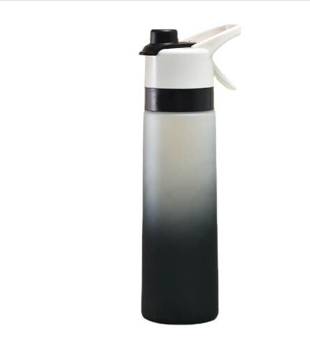 (New Arrival) Spray Water Bottle For Girls Outdoor Sport Fitness Water Cup Large Capacity Spray Bottle Drinkware Travel Bottles Kitchen Gadgets