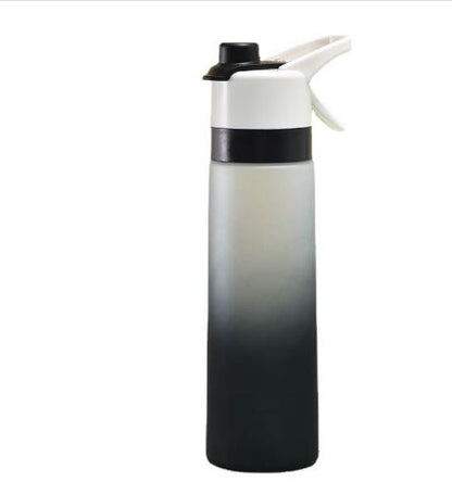 (New Arrival) Spray Water Bottle For Girls Outdoor Sport Fitness Water Cup Large Capacity Spray Bottle Drinkware Travel Bottles Kitchen Gadgets