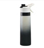 (New Arrival) Spray Water Bottle For Girls Outdoor Sport Fitness Water Cup Large Capacity Spray Bottle Drinkware Travel Bottles Kitchen Gadgets
