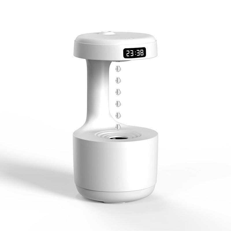 (Top Pick)Anti-gravity Air Humidifier Mute Countercurrent Humidifier Levitating Water Drops Cool Mist Maker Fogger Relieve Fatigue