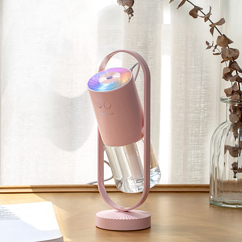 (Top Pick)Magic Shadow USB Air Humidifier For Home With Projection Night Lights Ultrasonic Car Mist Maker Mini Office Air Purifier
