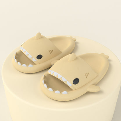 (Top Pick)Cartoon Shark Slippers  Cutes Soft Slipper Indoor Outdoor for Couples