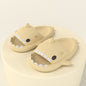 (Top Pick)Cartoon Shark Slippers  Cutes Soft Slipper Indoor Outdoor for Couples