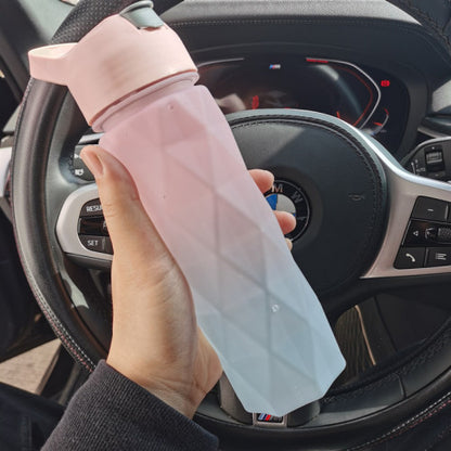 (New Arrival) Spray Water Bottle For Girls Outdoor Sport Fitness Water Cup Large Capacity Spray Bottle Drinkware Travel Bottles Kitchen Gadgets