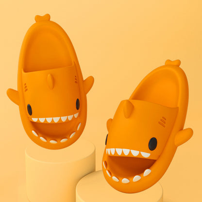(Top Pick)Cartoon Shark Slippers  Cutes Soft Slipper Indoor Outdoor for Couples