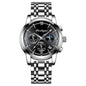 Multifunctional Men's Watch Luminous Waterproof Quartz Wrist Watch