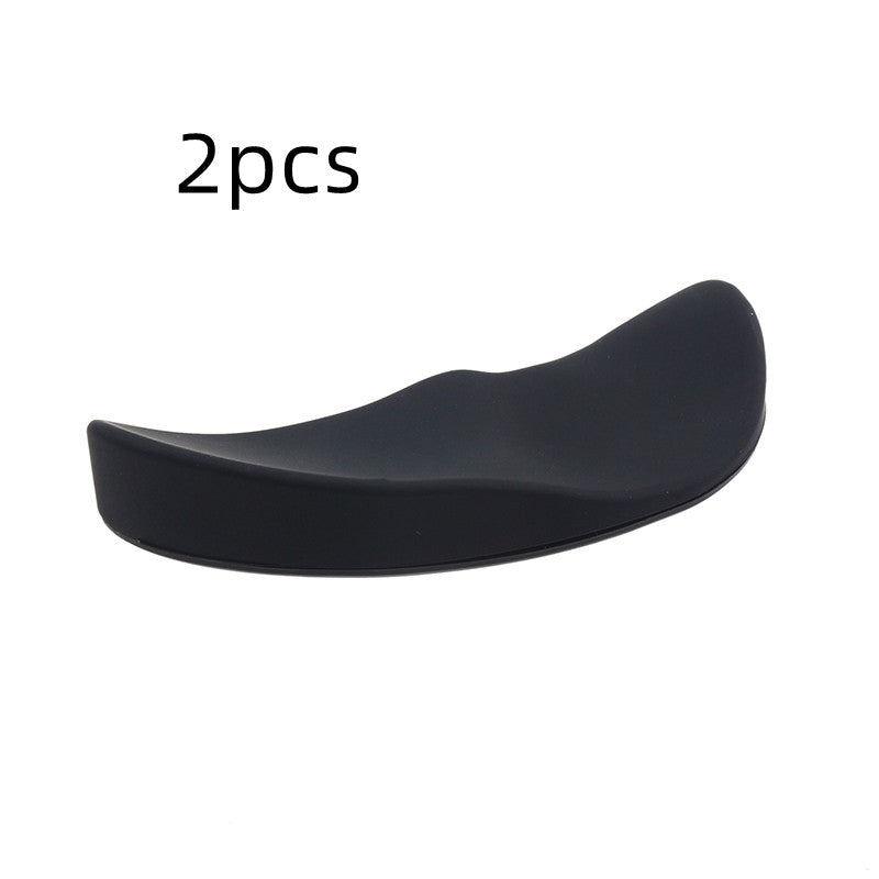 (New Arrival) Ergonomic Mouse Wrist Rest Mouse Pads Silicon Gel Non-Slip Streamline Wrist Rest Support Mat Computer Mouse Pad For Office Gaming PC Accessories