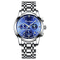 Multifunctional Men's Watch Luminous Waterproof Quartz Wrist Watch