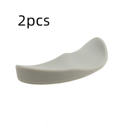 (New Arrival) Ergonomic Mouse Wrist Rest Mouse Pads Silicon Gel Non-Slip Streamline Wrist Rest Support Mat Computer Mouse Pad For Office Gaming PC Accessories