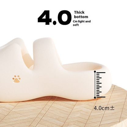 Women's EVA Cute Thick Bottom For Outdoors Slippers