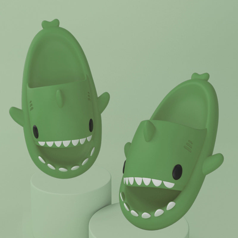 (Top Pick)Cartoon Shark Slippers  Cutes Soft Slipper Indoor Outdoor for Couples