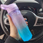 (New Arrival) Spray Water Bottle For Girls Outdoor Sport Fitness Water Cup Large Capacity Spray Bottle Drinkware Travel Bottles Kitchen Gadgets
